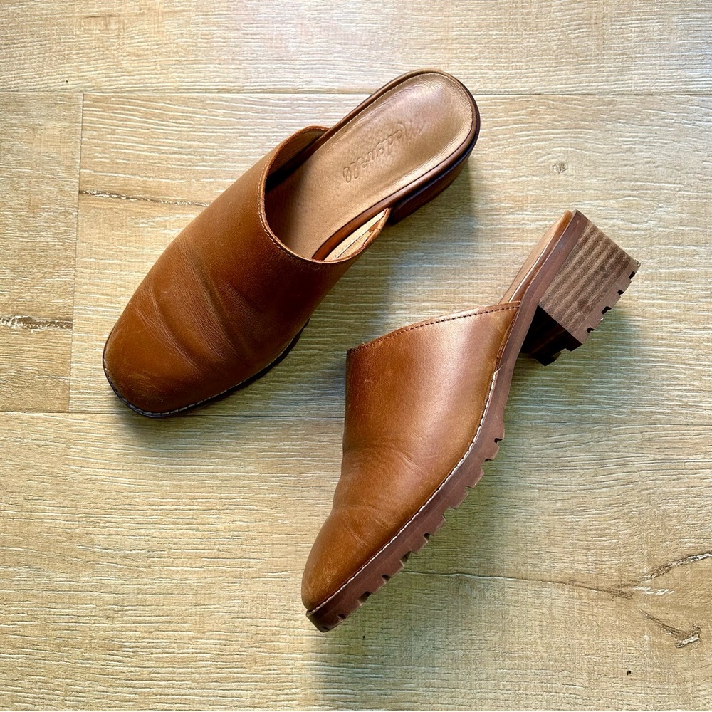 Madewell leather mules